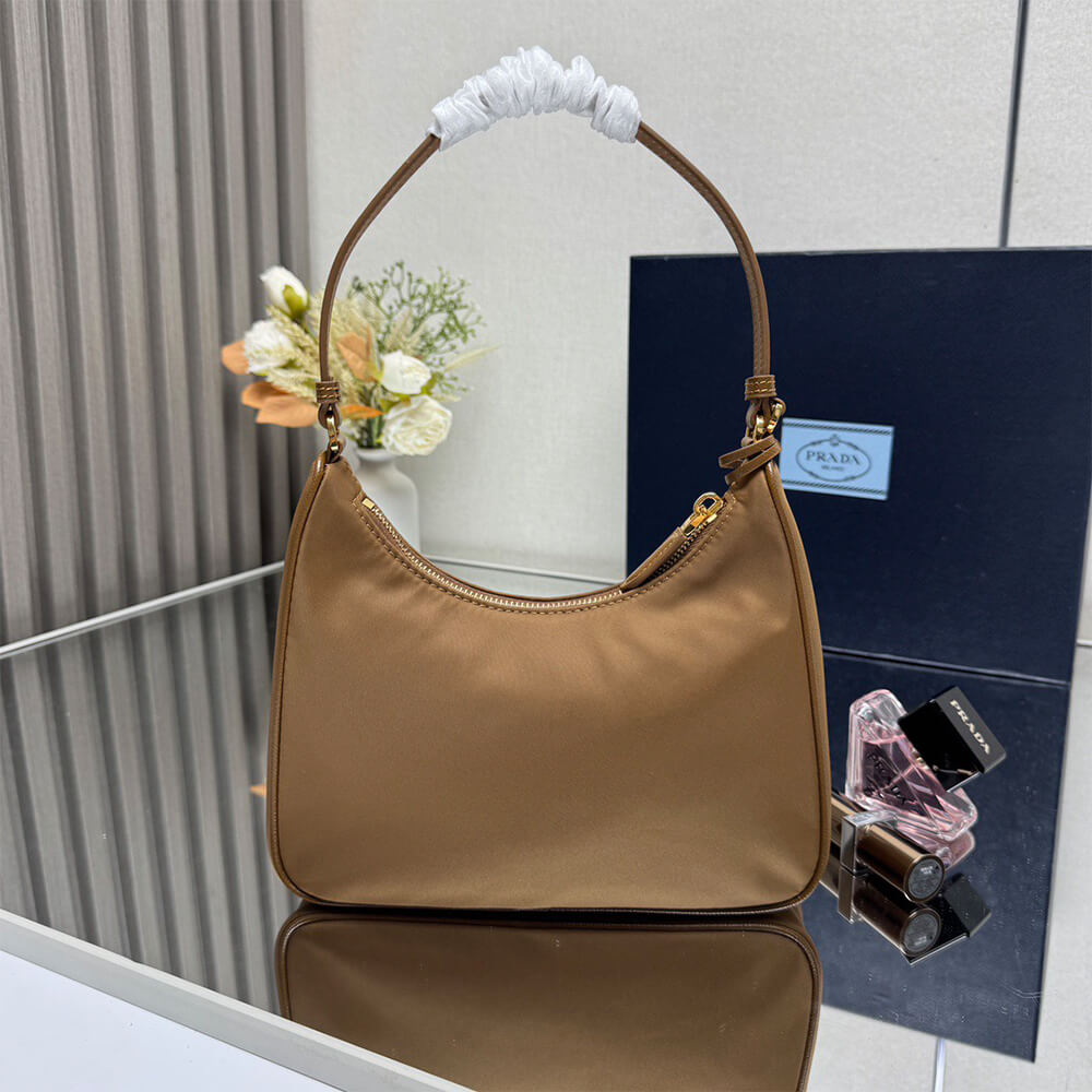Pra*a Re-Edition 2005 Re-Nylon and Saffiano mini bag
