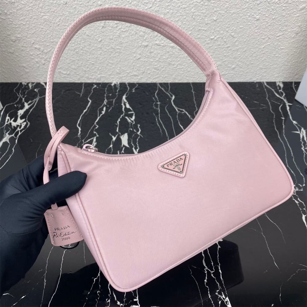 Pra*a Re-Edition 2005 Re-Nylon and Saffiano mini bag
