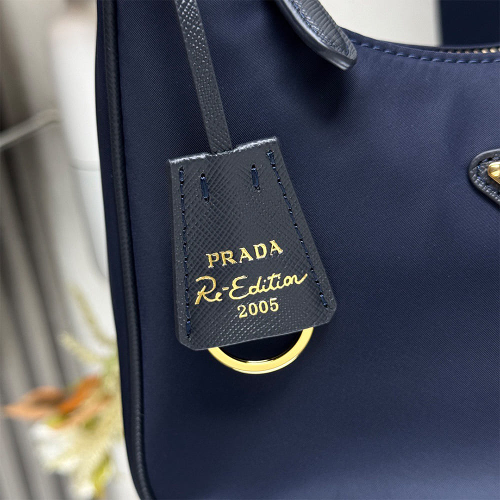 Pra*a Re-Edition 2005 Re-Nylon and Saffiano mini bag