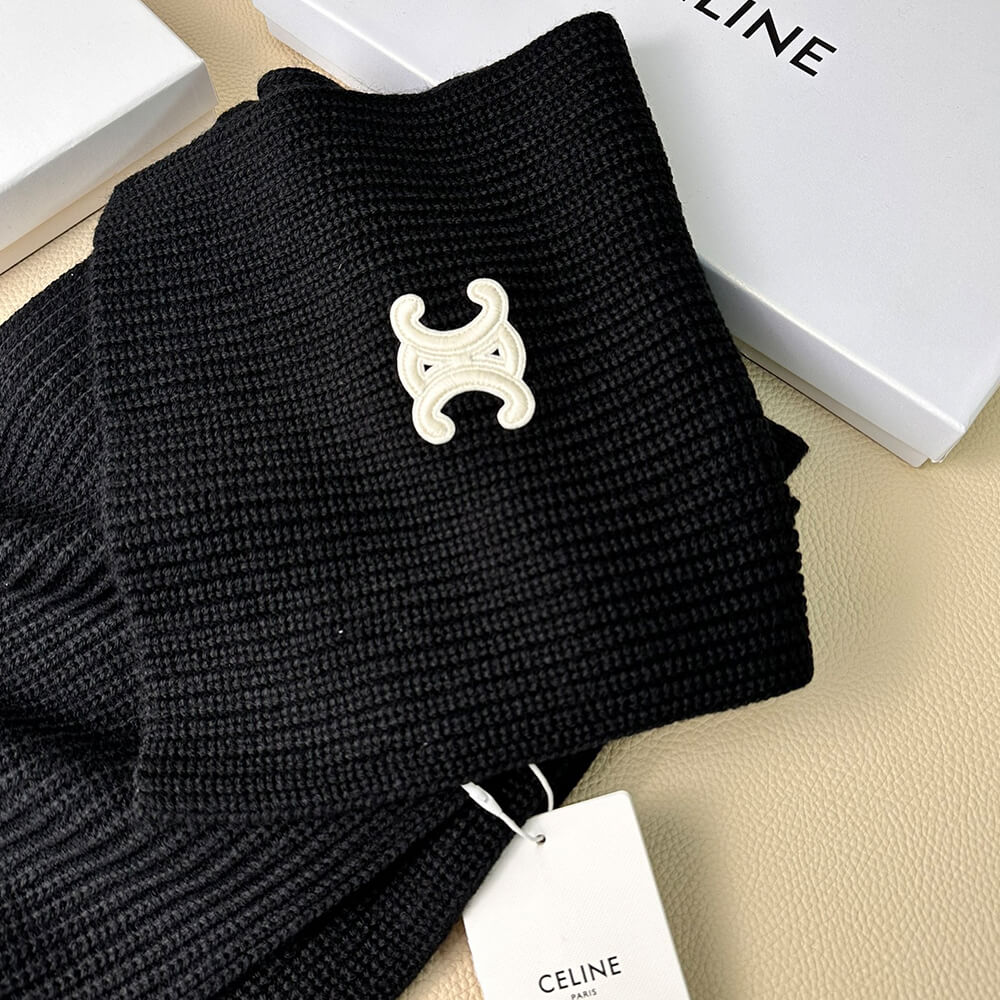 Ce1i*e Triomphe scarf in cashmere