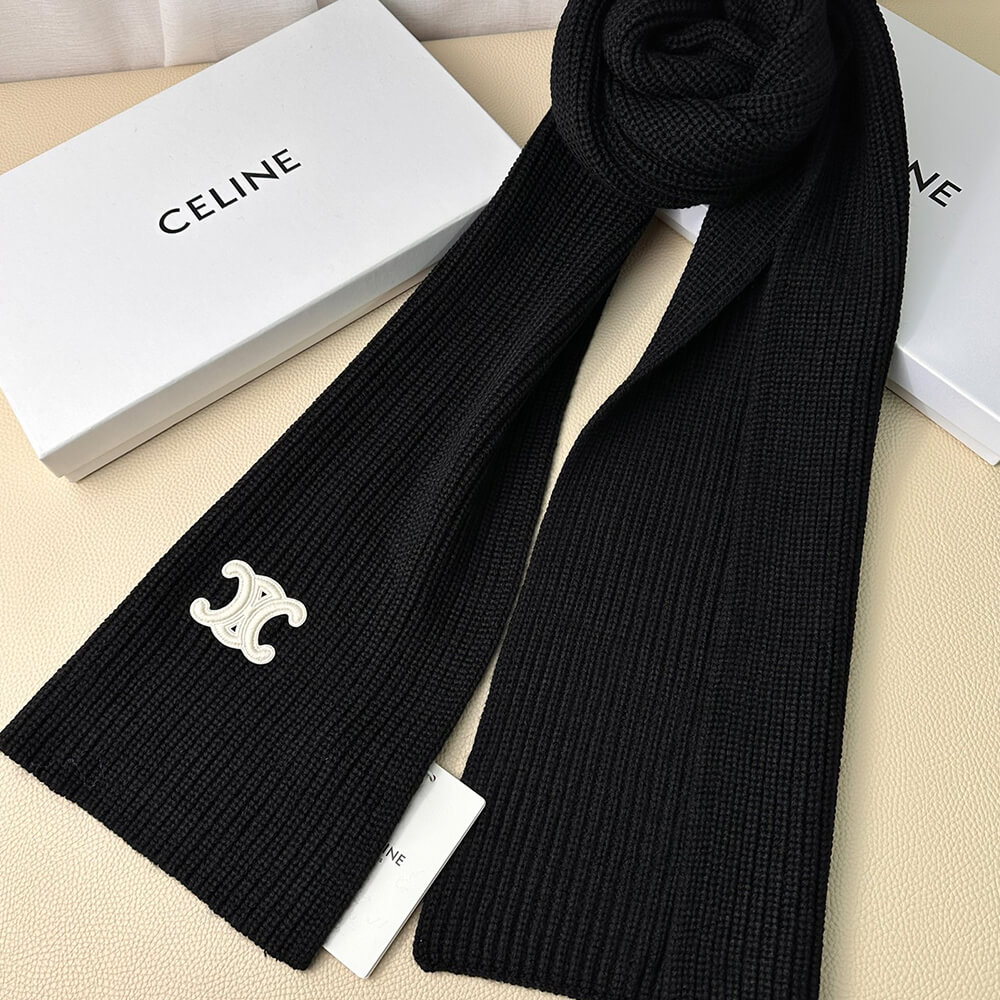 Ce1i*e Triomphe scarf in cashmere
