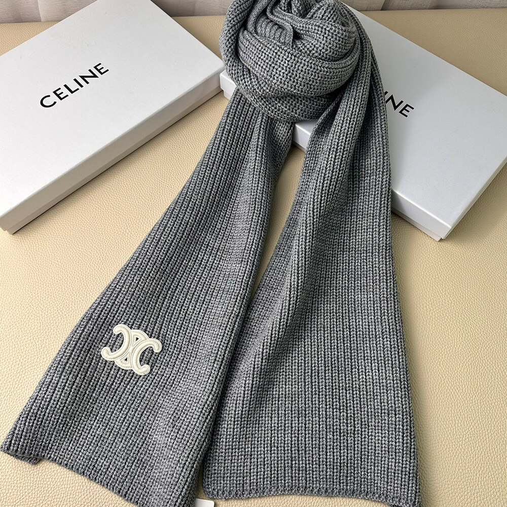 Ce1i*e Triomphe scarf in cashmere