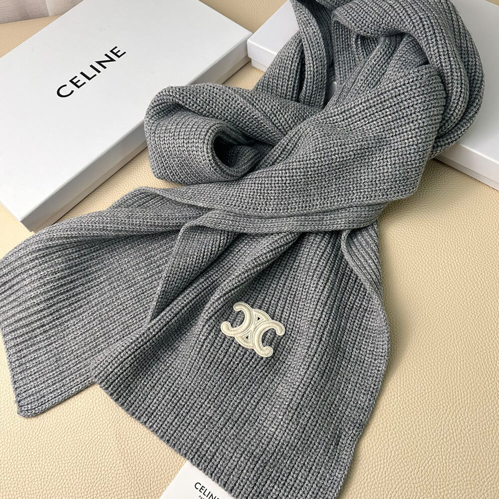 Ce1i*e Triomphe scarf in cashmere