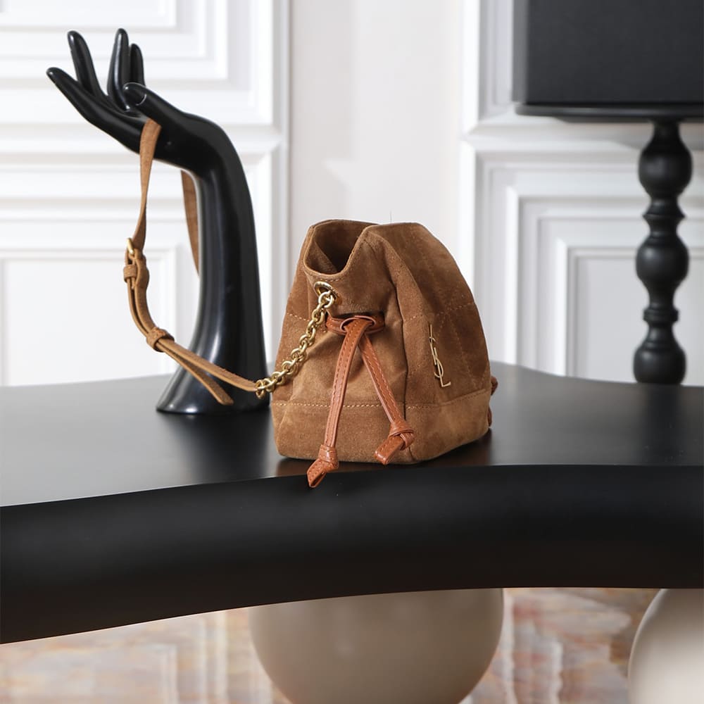 Y51 JAMIE mini shoulder pouch in suede(HIGH-END GRADE)