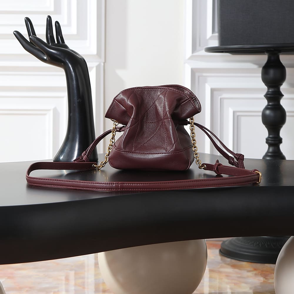 Y51 JAMIE mini shoulder pouch in lambskin(HIGH-END GRADE)