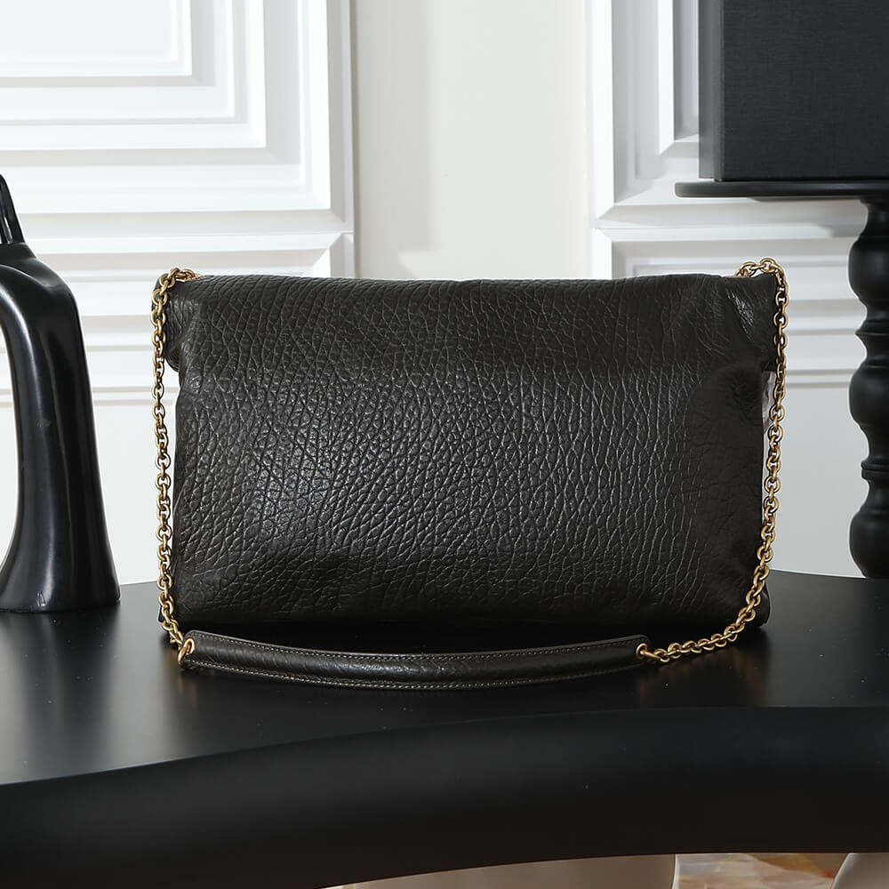 Y51 CASSANDRE XXL envelope pouch on chain in lambskin(HIGH-END GRADE)