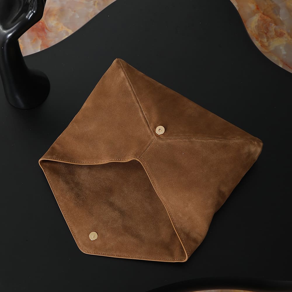Y51 CASSANDRE large envelope pouch in suede(HIGH-END GRADE)