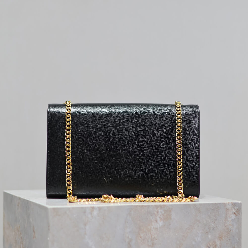 Y51 kate medium in grain de poudre embossed leather(HIGH-END GRADE)