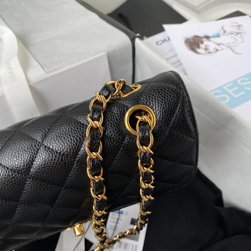 Ch**el Small Classic Flap Handbag(HIGH-END GRADE)