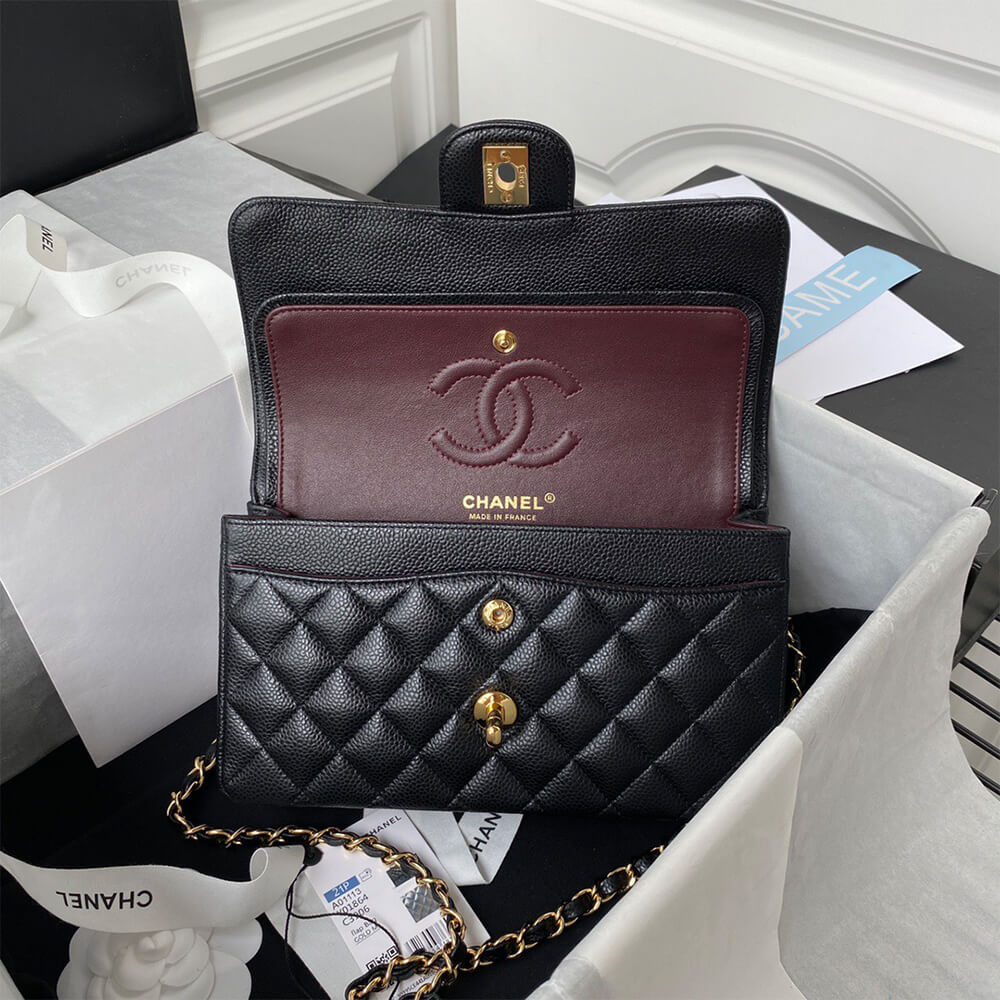 Ch**el Small Classic Flap Handbag(HIGH-END GRADE)
