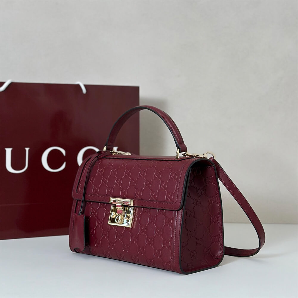 Gvc*1 Padlock medium top handle bag