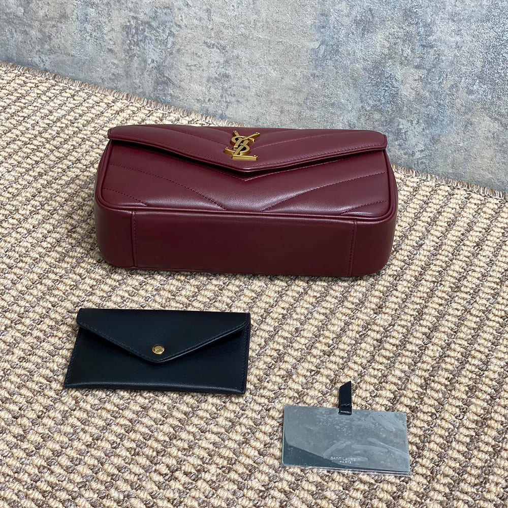 Y51 LOULOU small in MATELASSE lambskin(HIGH-END GRADE)